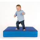 FLIXI Hüpfmatratze - ab 1 Jahre - Turn Matte für Kinder - Spiel Matratze zum Toben; Hüpfen; Balancieren Dunkelblau/Blau