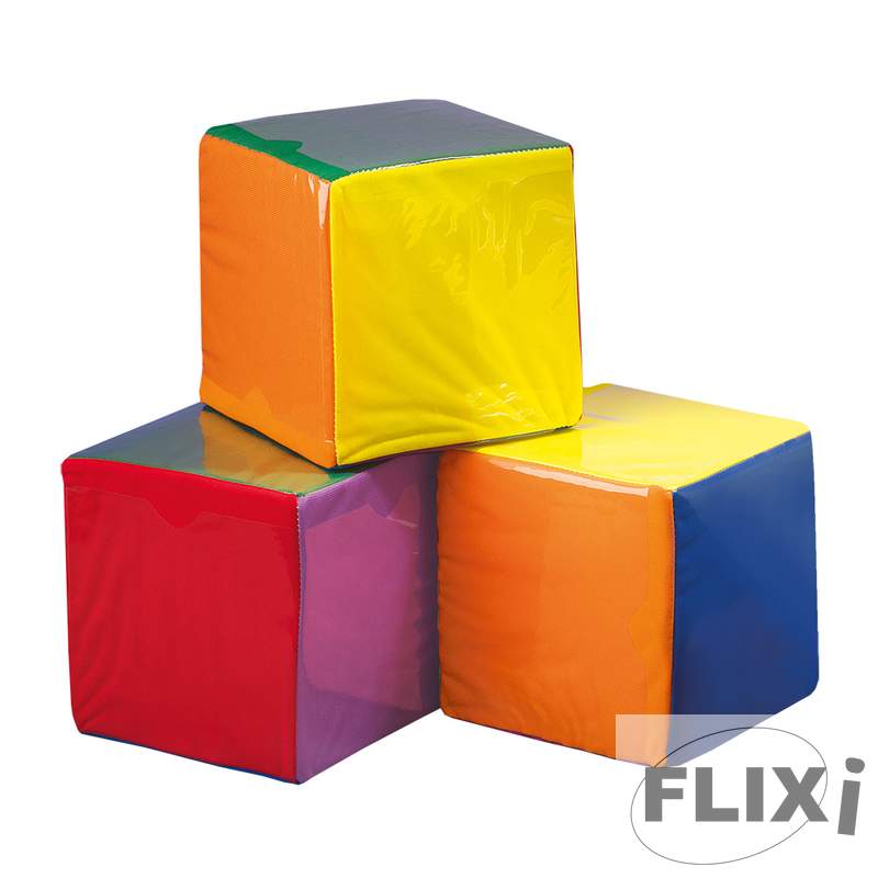 FLIXI Würfel mit Taschen - Hochwertiges Spielzeug, 39,99 €